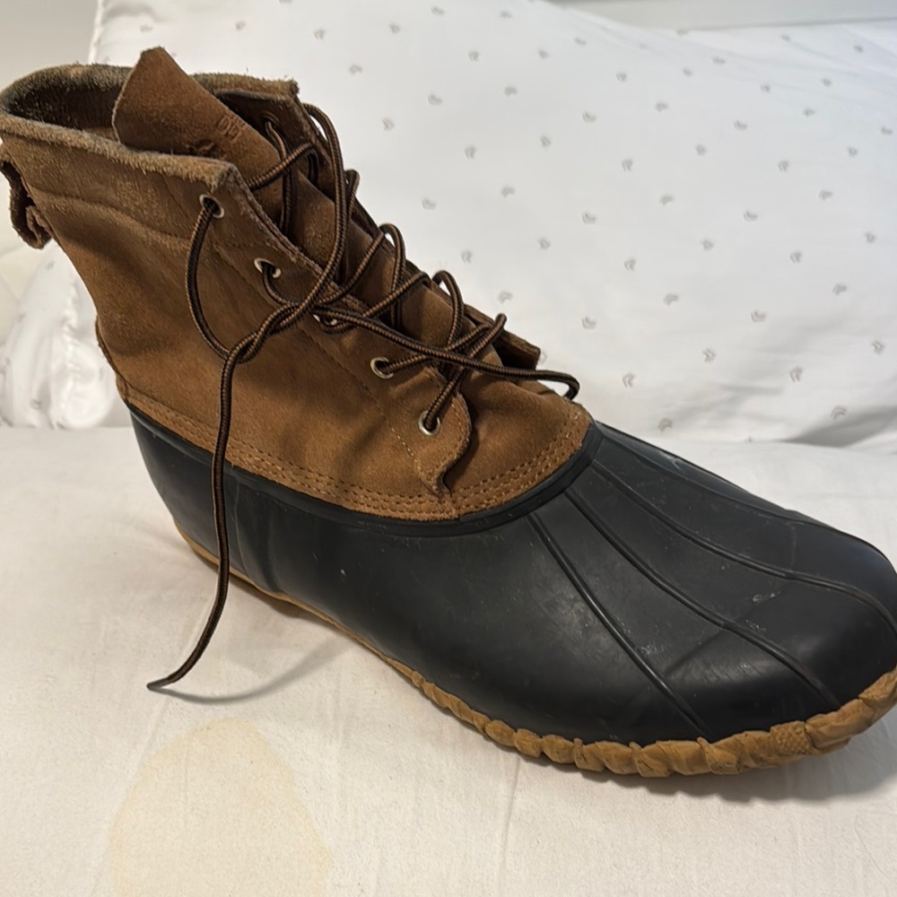 Men's Waterproof Brown and Black Boots